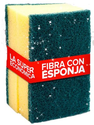 FIBRA FASHION CON ESPONJA