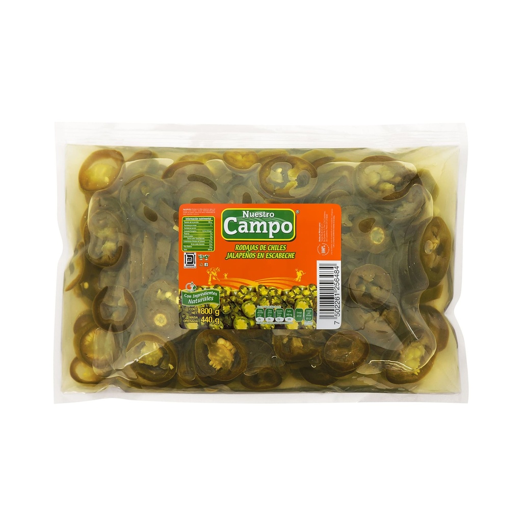 CHILES EN VINAGRE  C/800GR