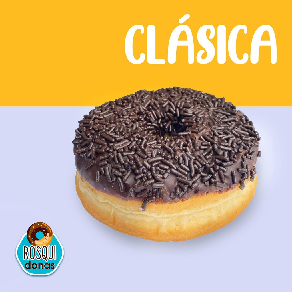 DONA DOBLE CHOCOLATE | Rosqui Donas