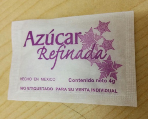 AZUCAR REFINADA C/50 PZAS