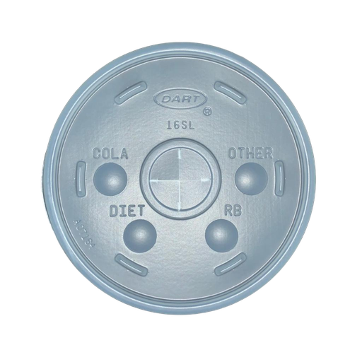 TAPA P/VASO UNICEL 16OZ